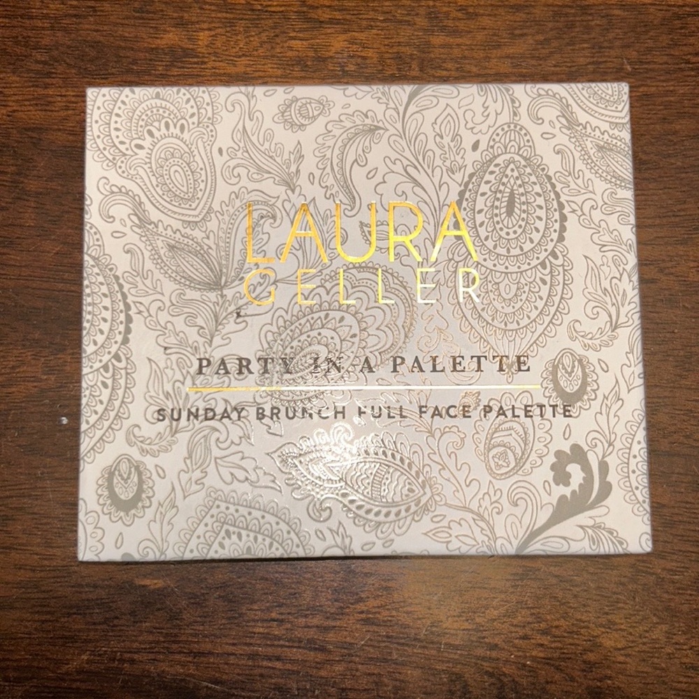LAURA GELLER FULL FACE PALETTE - SUNDAY BRUNCH - EYESHADOW BLUSH HIGHLIGHTER NEW